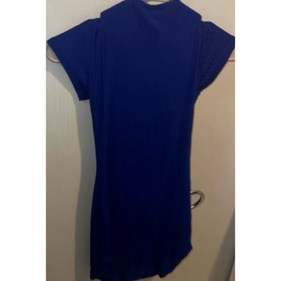 Forever 21 UK LA Blue Zippered Short Mini-Dress - Picture 5 of 6